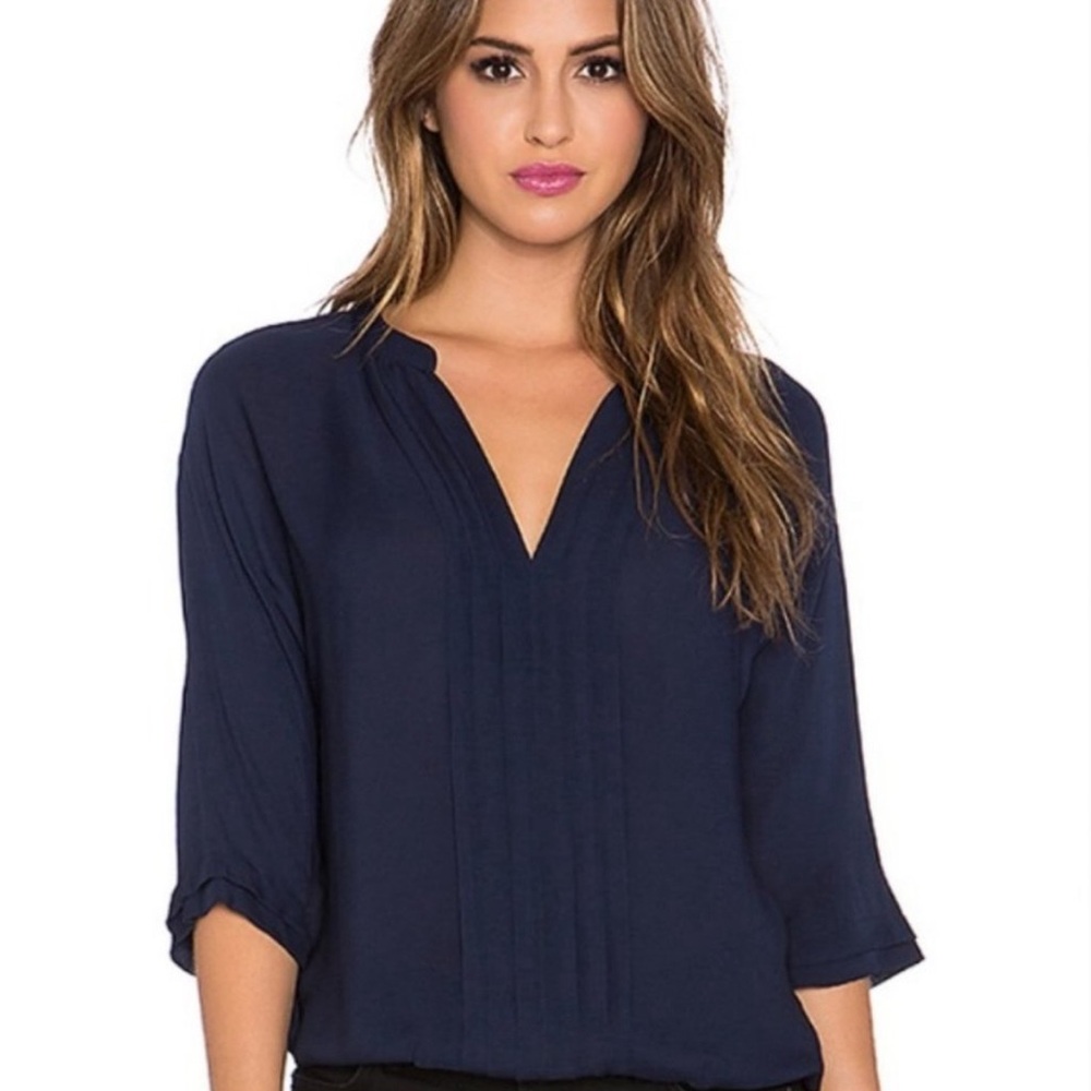 Joie Navy Blouse